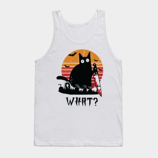 Cat What Tank Top